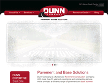 Tablet Screenshot of dunnco.com